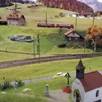 Modelljärnväg i skala H0 – 1:87